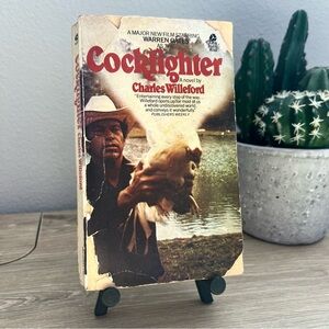 Vintage Cockfighter Charles Willeford 1974 Avon Movie Tie-In Paperback